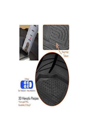 BMW F02 Long 2009 2016 Havuzlu Paspas Seti