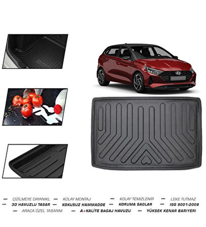 Hyundai İ20 Elite Plus Alt 2022 Model Bagaj Havuzu