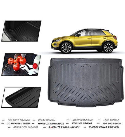 Volkswagen T-Roc Alt Bagaj 2019 Model Bagaj Havuzu