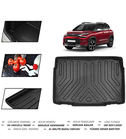 Citroen C3 Aircross Alt Kısım 2022 Model Bagaj Havuzu