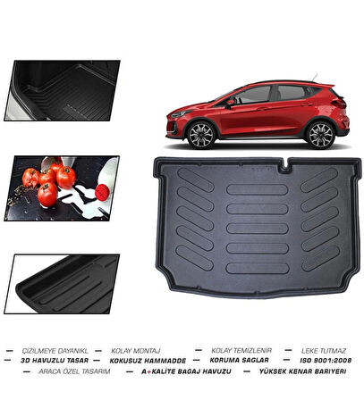 Ford Fiesta 2024 Model Bagaj Havuzu