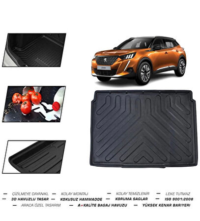 Peugeot 2008 Alt Bagaj (Elektrikli) 2025 Model Bagaj Havuzu