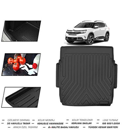 Citroen C5 Aircross Üst Bagaj 2022 Model Bagaj Havuzu