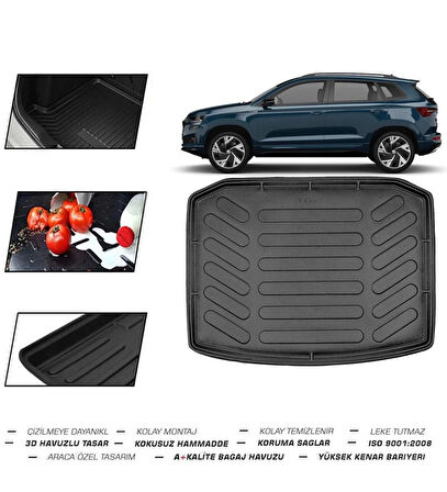 Skoda Karoq 2024 Model Bagaj Havuzu