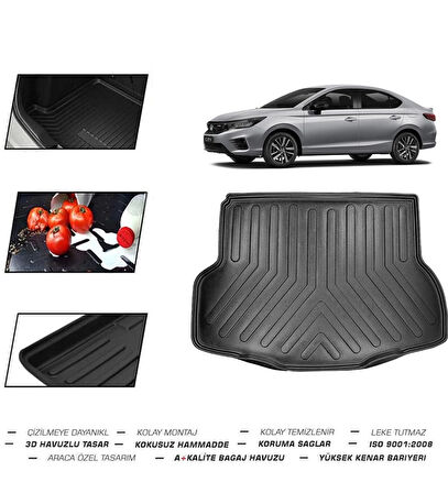 Honda City 2023 Model Bagaj Havuzu