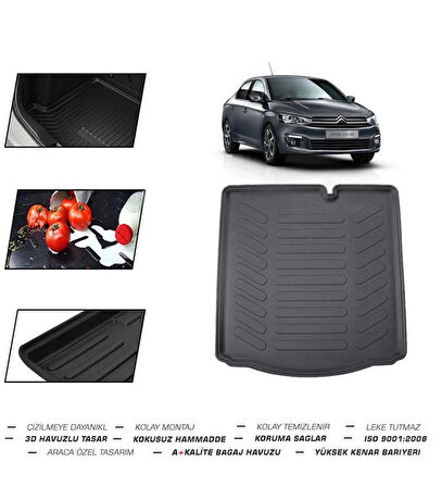Citroen C-Elysee 2017 Model Bagaj Havuzu