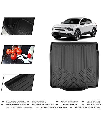 Citroen C4 Üst Bagaj (Elektrikli) 2024 Model Bagaj Havuzu