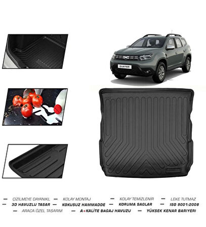 Dacia Duster 4 WD (4x4) 2023 Model Bagaj Havuzu