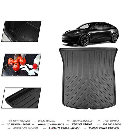 Tesla Model Y 2022 Model Bagaj Havuzu