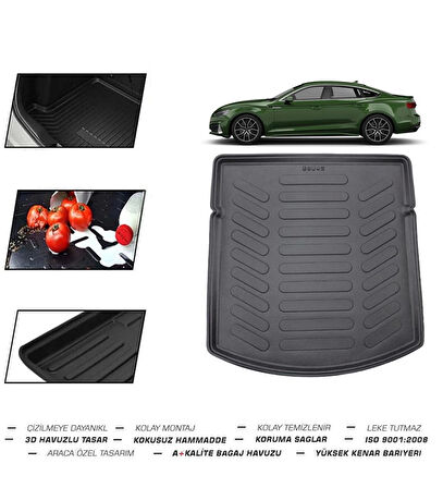Audi A4 B9 2018 Model Bagaj Havuzu