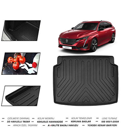 Peugeot 308 2025 Model Bagaj Havuzu
