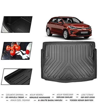 Kia Yeni Rio HB 2023 Model Bagaj Havuzu