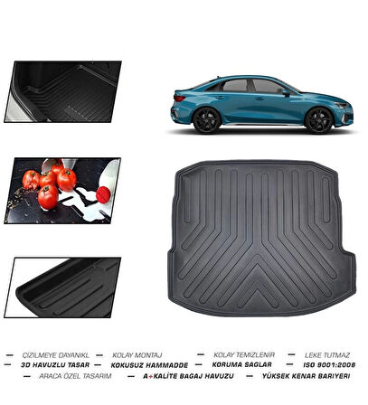 Audi A3 HB 2026 Model Bagaj Havuzu