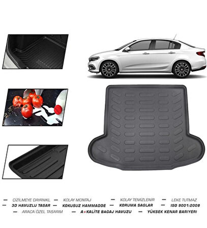 Fiat Egea HB Stepneli 2025 Model Bagaj Havuzu