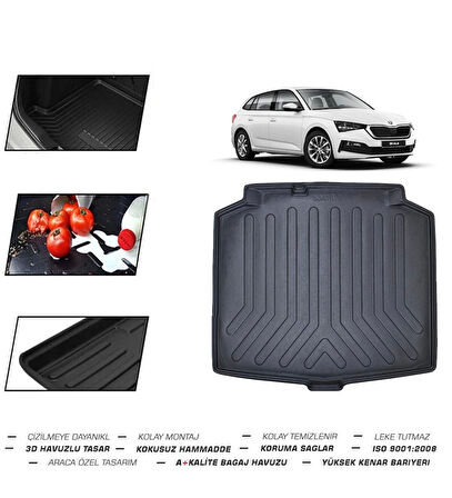 Skoda Scala 2023 Model Bagaj Havuzu