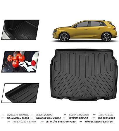 Opel Astra L Alt 2023 Model Bagaj Havuzu
