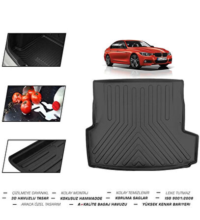 Bmw 3 Serisi F30 Station Wagon 2014 Model Bagaj Havuzu