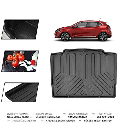Renault Clio 5 2024 Model Bagaj Havuzu
