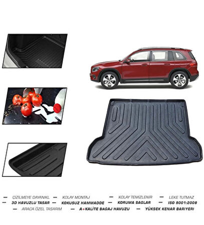 Mercedes GLB Üst Bagaj 2025 Model Bagaj Havuzu