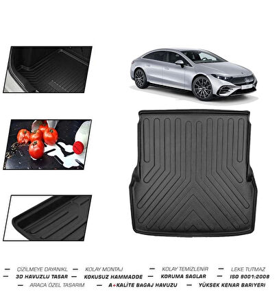 Mercedes EQS Sedan 2024 Model Bagaj Havuzu