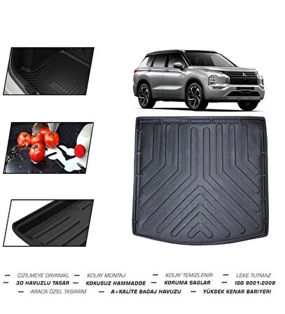 Mitsubishi Outlander Hybrit 2024 Model Bagaj Havuzu