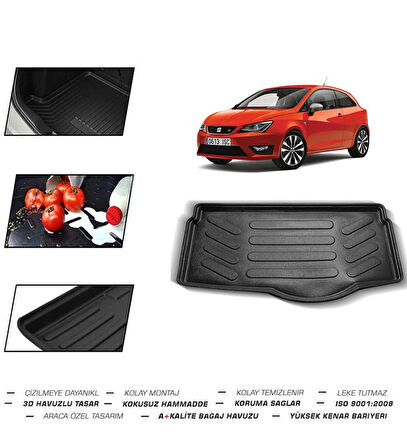 Seat Ibiza Hb 2017 Uyumlu Model Bagaj Havuzu