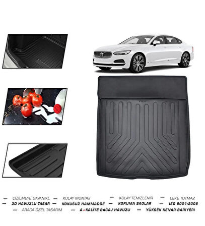Volvo S90 2024 Model Bagaj Havuzu