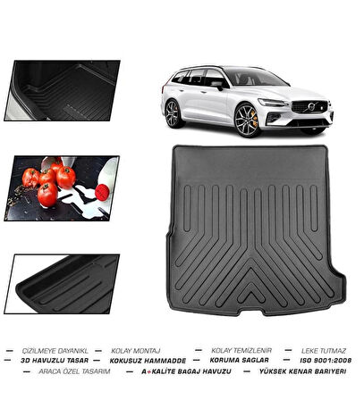 Volvo V60 2021 Model Bagaj Havuzu