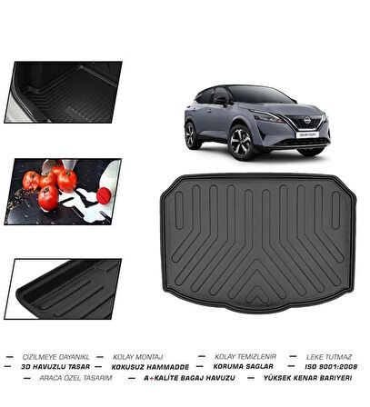 Nissan Qashqai e-Power Alt 2025 Model Bagaj Havuzu