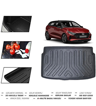 Hyundai İ20 Jump Style 2024 Model Bagaj Havuzu