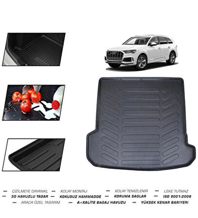 Audi Q7 2022 Model Bagaj Havuzu