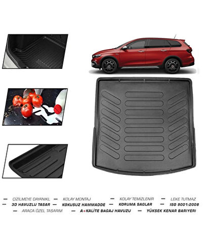 Fiat Egea STW Ust 2018 Model Bagaj Havuzu