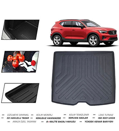 Volvo XC40 2024 Model Bagaj Havuzu