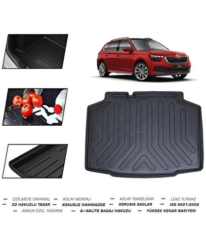 Skoda Kamiq 2025 Model Bagaj Havuzu