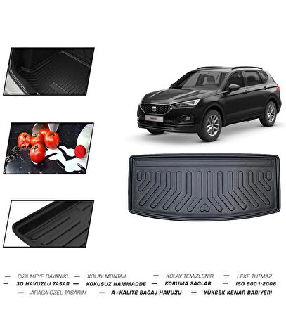Seat Tarraco 7 Koltuk 2020 Model Bagaj Havuzu