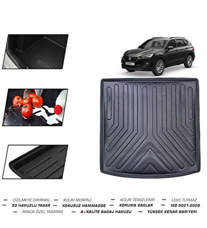 Seat Tarraco 5 Koltuk 2021 Model Bagaj Havuzu