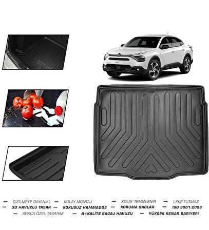 Citroen C4 Alt Bagaj (Elektrikli) 2022 Model Bagaj Havuzu