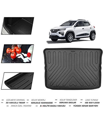 Dacia Spring (Elektrikli) 2021  Model Bagaj Havuzu