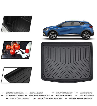 Renault Captur Alt Bagaj 2022 Model Bagaj Havuzu