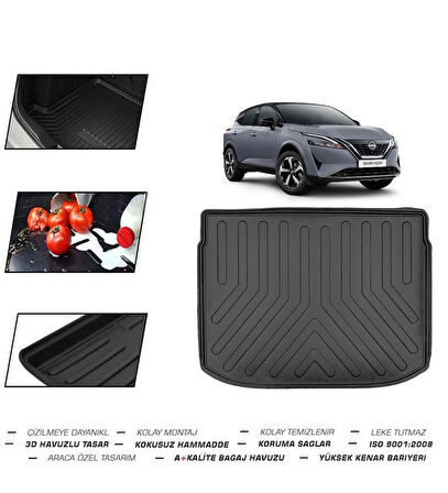 Nissan Qashqai e-Power Üst 2022  Model Bagaj Havuzu
