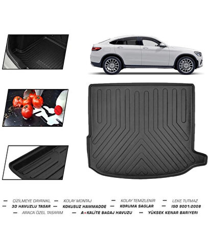 Mercedes GLC Coupe 2017 Model Bagaj Havuzu