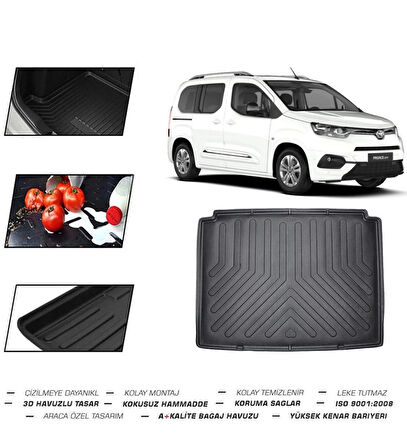 Toyota Proace City 2024 Model Bagaj Havuzu