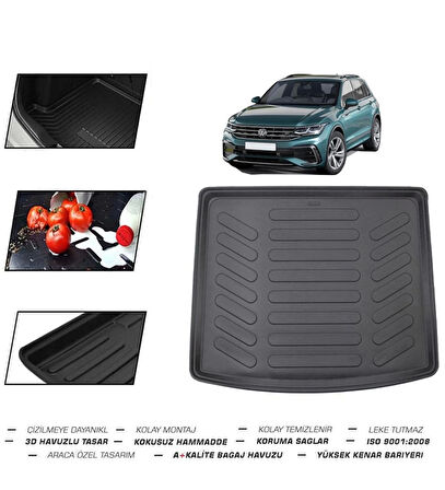 Volkswagen Tiguan Alt 2025 Model Bagaj Havuzu