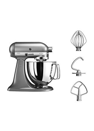 Kitchenaid 5KSM125 Artisan Contour Silver 4,8 L Stand Mikser