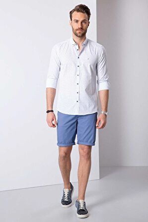 Pierre Cardin  Mavi Slim Fit Gömlek