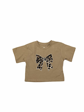 330 LEOPAR DESENLİ T-SHİRT PANTOLON TAKIM