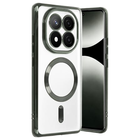 Xiaomi Redmi Note 15 4G Kross Magneticsafe Kapak - Koyu Yeşil