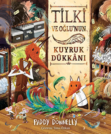 Tilki ve Oğlunun Kuyruk Dükkânı (karton kapak)