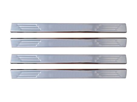 VW Caddy Kapı Eşiği 4 Prç Krom 2003-2010