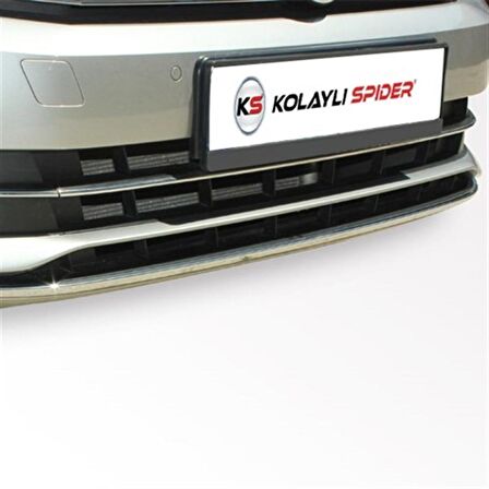 VW Passat B8 Ön Tampon Alt Çıtası 3 Prç Krom 2015 ve Sonrası